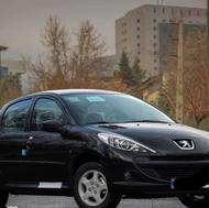 207 مشکی پانا ارتقا یافته با رینگ آلومینیم تحویل برج 9