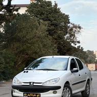 پژو 206 SD (صندوق دار) 1397 سفید