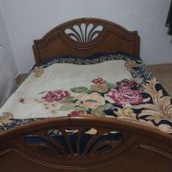 سرویس خواب باچوب راش سالم بهمراه میز توالت پاتختی