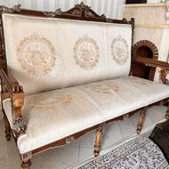 ست مبلمان و میز غذا خوری پارچه ترک (مناسب جهیزیه)