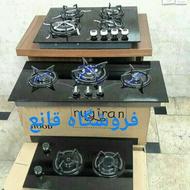 اجاق گاز رومیزی توکار / 2 تا 5 شعله