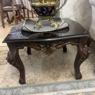 میز جلو مبلی و کنار مبلی درحد نو چوب راش