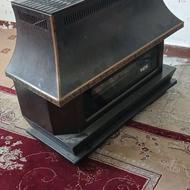 بخاری گازی شومینه مارک برفاب، بسیارتمیز و بدون خط وخش