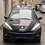 پژو 207 دنده مدل 98 بیرنگ تمیز