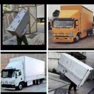 باربری و اسباب کیشی خانه همراه با کارگر و ماشین