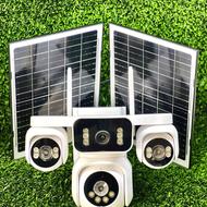 دوربین سیمکارتی 4لنزه گردان همراه با دو پنل خورشیدی