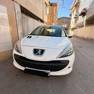 پژو 207i (پانوراما دنده ای) 1400 سفید