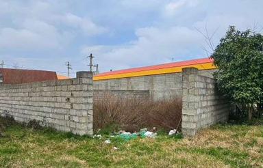 زمین مسکونی 510 متری سند دار چهار دیواری پلت کله