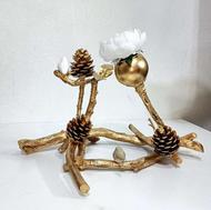 گلدون چوبی فانتزی