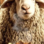 قصاب و ذبح گوسفند