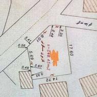 زمین مسکونی با سند مالکیت نبی دهکا دهسر