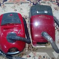 یک تلویزون 21 اینچ سامسونگ صحفه تخت. دو عددجاروبرقی