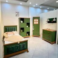 سرویس خواب نوجوان 5 تیکه مدل طلا