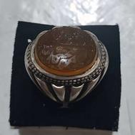 انگشت نقره کاردست بدلیل مشکل مالی