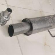 منبع اگزوز با سایلنسر