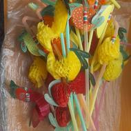 نی میوه دار رنگی