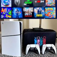 پلی استیشن 5 اسلیم دیجیتال اروپا دو دسته فول گیم