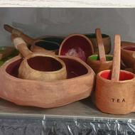 ظروف دست ساز دفرمه سفالی فروشی ...