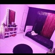 باکس دیواری و آینه قدی