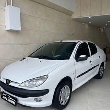 پژو 206 sd v20 1390 سفید درجه یک