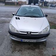 پژو 206 (تیپ3) 1384 نقره‌ای