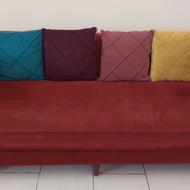 سرویس مبل راحتی با نهارخوری و میز وسط و 3 عسلی