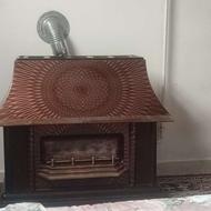 بخاری بزرگ شومینه سالم