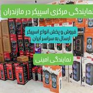 اسپیکرای متنوع با تیراژ بالا در امینی پخش