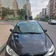 پژو 206 مشکی تیپ 2 مدل 96