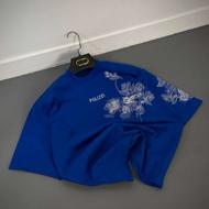 تیشرت پسرانه ترند رنگ آبی 4مدل