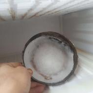 این یخچال فریزر سالم وتمیز