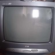 تلویزیون 21اینچ الجی همراه کنترل سالم