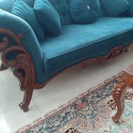 مبل 12 نفره چوب راش روسی