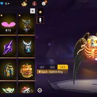 اکانت فری فایر لول 65