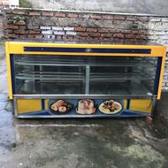 ویترین شیرینی استیل