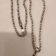 گردنبند نقره تایلندی همراه پلاک شجر