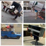 اتوبار بندرعباس حمل بار اثاث کشی منزل ماشین باکارگر ماهر