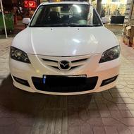 مزدا 3 فول مدل 88 سفید در حد