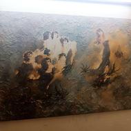 طابلو نقاشی هنر دست همه طابلو ها (900t)قیمت فوق العاده