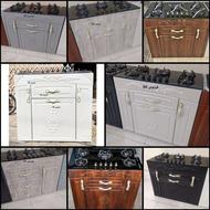 اجاق گاز طرح فر⭕️ MDF⭕️ باروکشPvcضدآب کدتخفیفی3566665