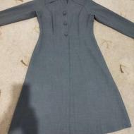 مانتو رنگ طوسی