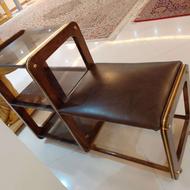 میز تلفن چوبی ساخت با چوب گردو