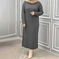 بافت کفتان زنانه Pransa_Charcoal مدل