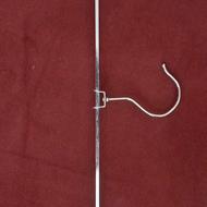 چوب لباسی استیل گیره ای جنس قدیمی خیلی خوب