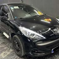 پژو 207 پانوراما مدل401مشکی رینگ mc