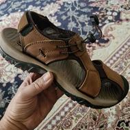 صندل چرم نیم بوت