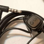 هندزفری سیمی اصلی LG – جک 3.5 میلی‌متری – سالم و تست در محل