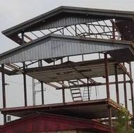 ساخت ونصب سازهای فلزی سبک سازی سقفهای ویلایی