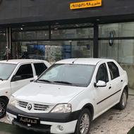 رنو تندر 90 E2 بنزینی 1396 سفید در حد خشک