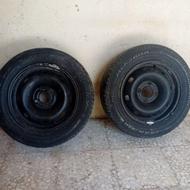 رینگ و لاستیک ماشین پزو.. سالم تمیز بفروش میرسد